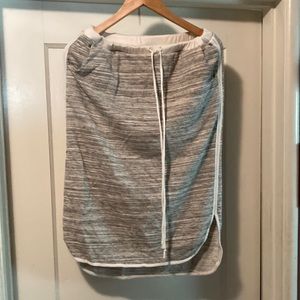 Track suit type skirt